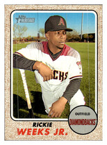 2017 Topps Heritage #392 Rickie Weeks Jr.