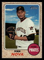 2017 Topps Heritage High Number #641 Ivan Nova