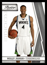 2010 Panini Prestige #154 Wesley Johnson