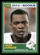 2013 Score Base Set #361 Dion Jordan