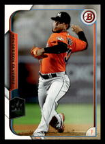 2015 Bowman Base Set #84 Henderson Alvarez