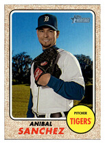 2017 Topps Heritage #160 Anibal Sanchez