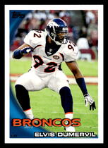 2010 Topps Base Set #166 Elvis Dumervil