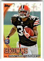 2010 Topps Base Set #132 Montario Hardesty