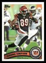 2011 Topps Base Set #328 Jerome Simpson