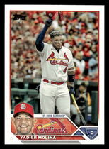 2023 Topps Base Set #4 Yadier Molina