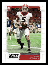 2019 Score Base Set #428 Terry Godwin