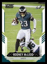 2021 Score Base Set #76 Rodney Mcleod