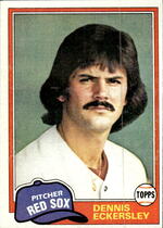 1981 Topps Base Set #620 Dennis Eckersley