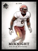 2012 SP Authentic #26 Dajon Mcknight