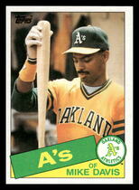 1985 Topps Base Set #778 Mike Davis