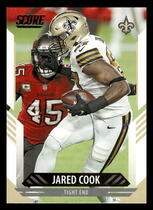 2021 Score Base Set #211 Jared Cook