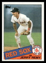 1985 Topps Base Set #761 Jerry Remy