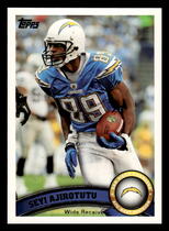 2011 Topps Base Set #37 Seyi Ajirotutu