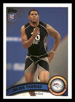 2011 Topps Base Set #132 Julius Thomas