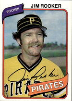 1980 Topps Base Set #694 Jim Rooker