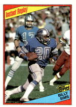 1984 Topps Base Set #261 Billy Sims