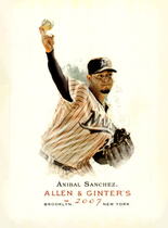 2007 Topps Allen & Ginter #347 Anibal Sanchez