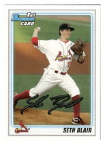 2010 Bowman Draft Prospects #BDPP28 Seth Blair