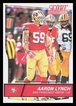 2016 Score Base Set #278 Aaron Lynch