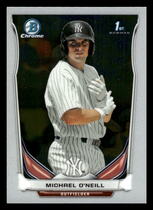 2014 Bowman Chrome Prospects Series 2 #BCP48 Michael O'Neill