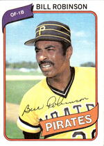 1980 Topps Base Set #264 Bill Robinson