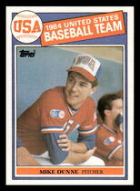 1985 Topps Base Set #395 Mike Dunne