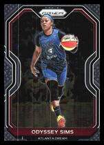 2021 Panini WNBA Prizm #80 Odyssey Sims