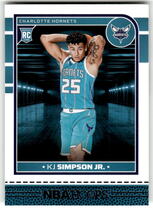 2024 Panini NBA Hoops #272 Kj Simpson Jr.