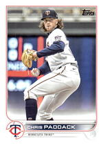 2022 Topps Update #US75 Chris Paddack