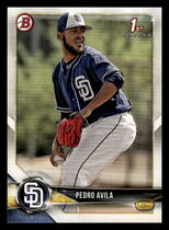 2018 Bowman Prospects #BP40 Pedro Avila