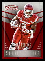 2016 Panini Contenders Draft Picks School Colors #15 Alex Collins