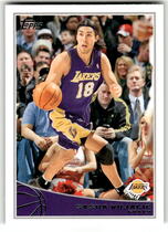 2009 Topps Base Set #131 Sasha Vujacic