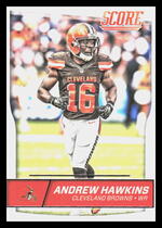 2016 Score Base Set #84 Andrew Hawkins