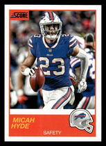 2019 Score Base Set #131 Micah Hyde