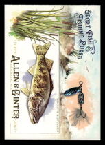 2017 Topps Allen & Ginter Sport Fish and Fishing Lures #SFL-2 Walleye