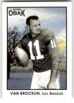 2011 TRISTAR Obak #25 Norm Van Brocklin