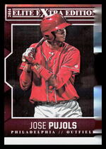 2014 Panini Elite Extra Edition #1 Jose Pujols