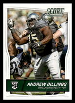 2016 Score Base Set #425 Andrew Billings