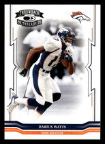 2005 Donruss Throwback Threads #47 Darius Watts