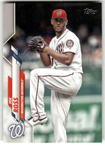 2020 Topps Base Set Series 2 #647 Joe Ross