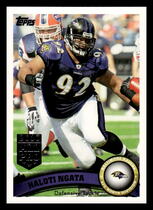 2011 Topps Base Set #223 Haloti Ngata