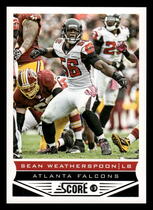 2013 Score Base Set #13 Sean Weatherspoon