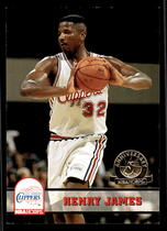 1993 NBA Hoops Fifth Anniversary #352 Henry James