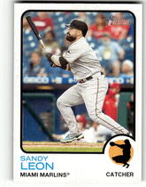 2022 Topps Heritage High Number #654 Sandy Leon