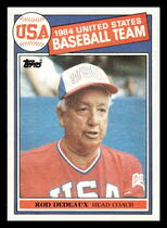 1985 Topps Base Set #389 Rod Dedeaux