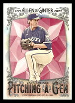 2022 Topps Allen & Ginter Pitching a Gem #PAG-22 Zack Greinke