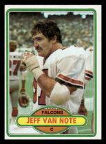 1980 Topps Base Set #232 Jeff Van Note