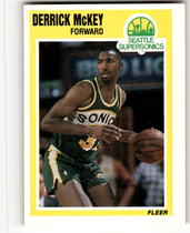 1989 Fleer Base Set #149 Derrick McKey