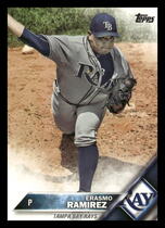2016 Topps Base Set Series 2 #483 Erasmo Ramirez